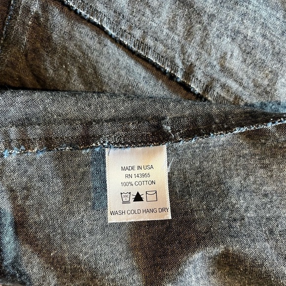 Guideboat Co. Denim Button Up Romper Size XS - Picture 9 of 9